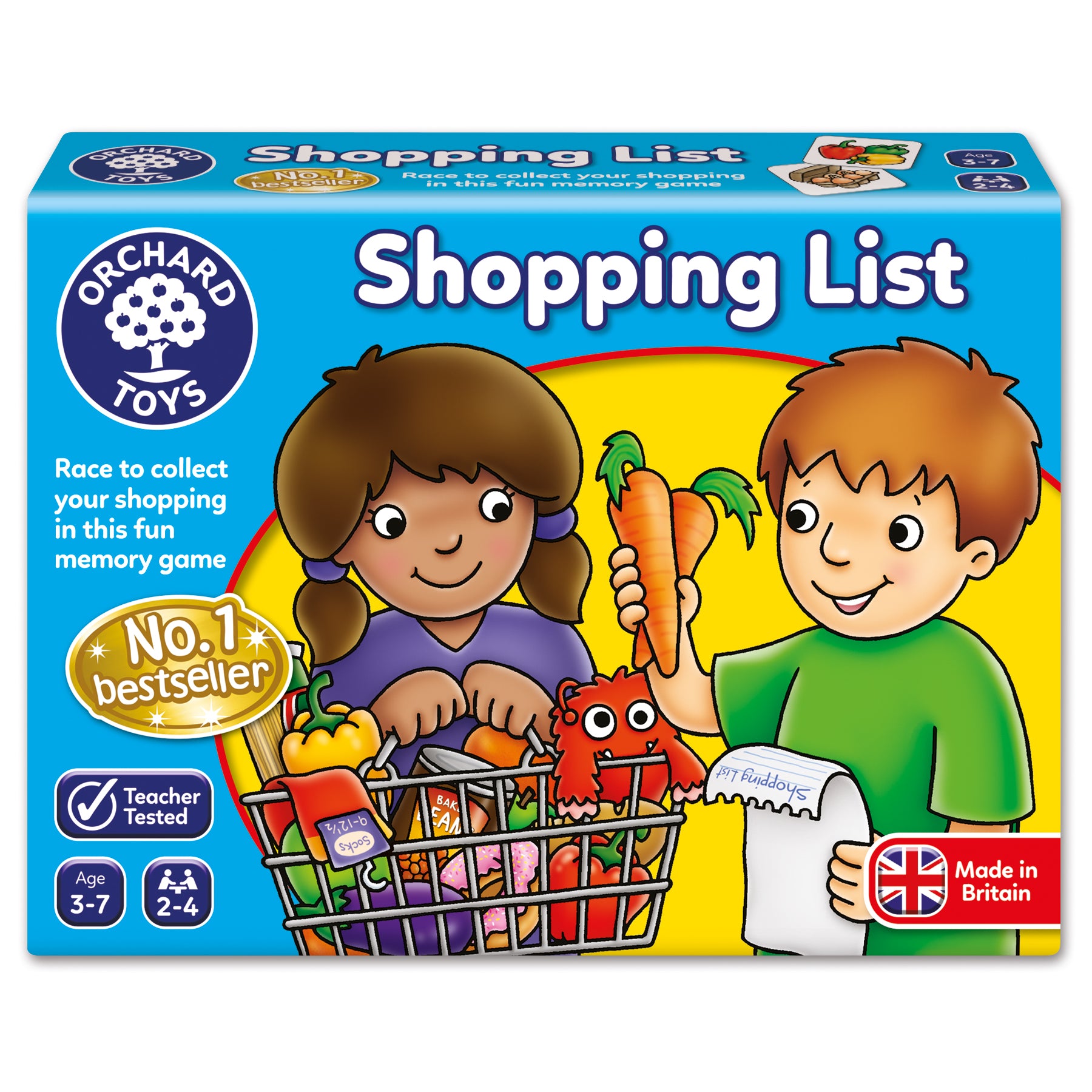 ORCHARD Shopping Lıst 3 - 7 Yaş Eğitici Alışveriş Listesi Oyunu