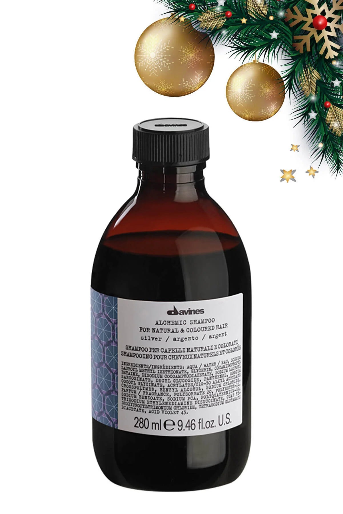 Davines Gri ve Platin Saçlar için Şampuan - Alchemic Silver 280 m