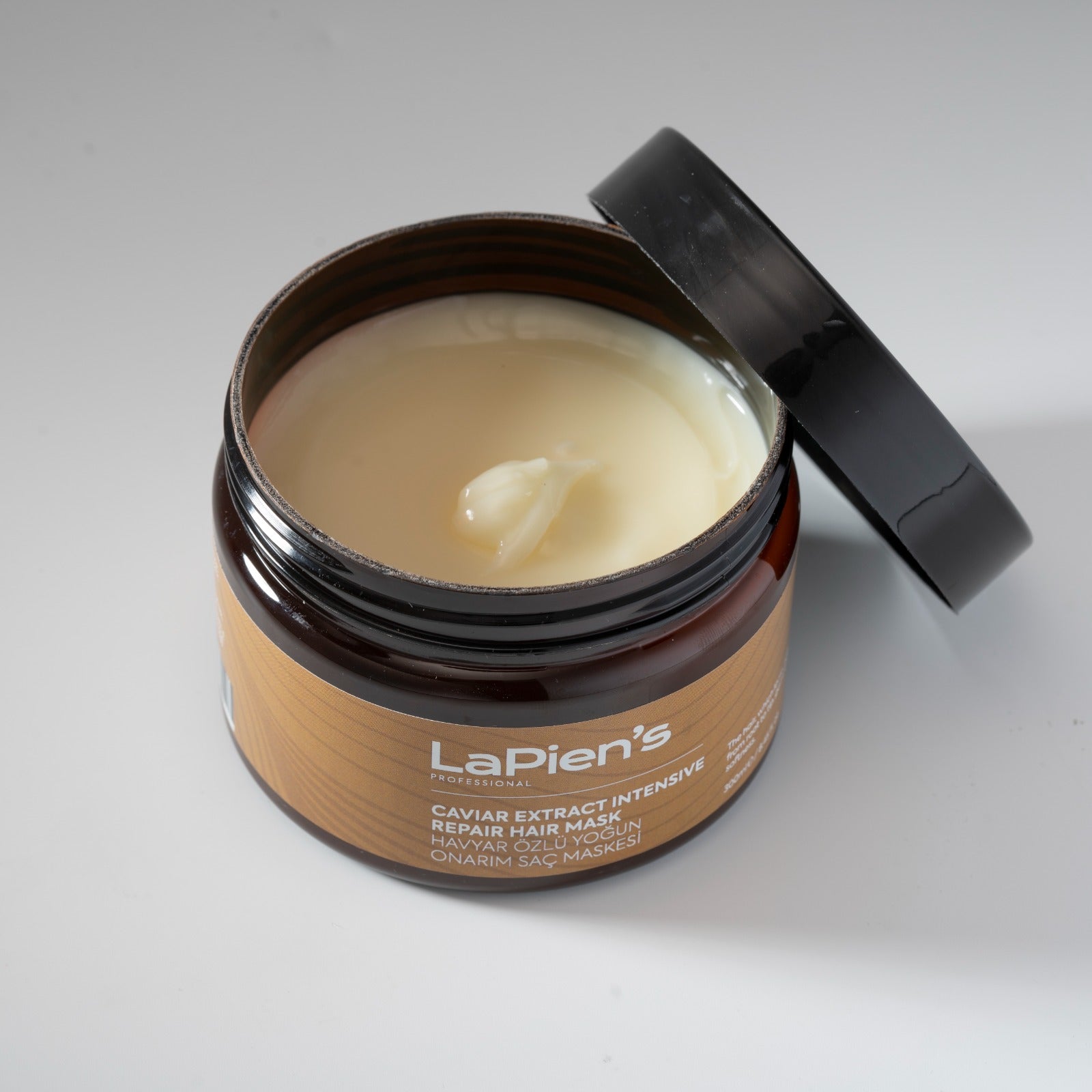 Lapien's Havyar Özlü Keratinli Yoğun Onarıcı Saç Maskesi 300ml Kuru,Yıpranmış,İşlem Görmüş Tüm Saçlar İçin
