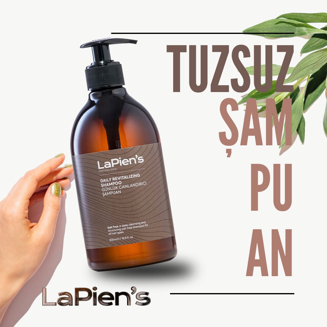 Lapien's Günlük Canlandırıcı Tuzsuz Şampuan 500ml Tüm Saçlar Için