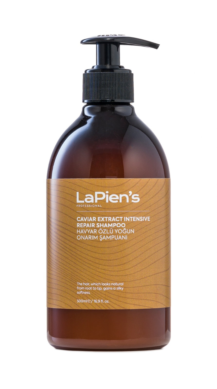Lapien's Havyar Özlü Keratinli Yoğun Onarıcı Şampuan 500ml Kuru ,Yıpranmış, İşlem Görmüş Tüm Saçlar İçin