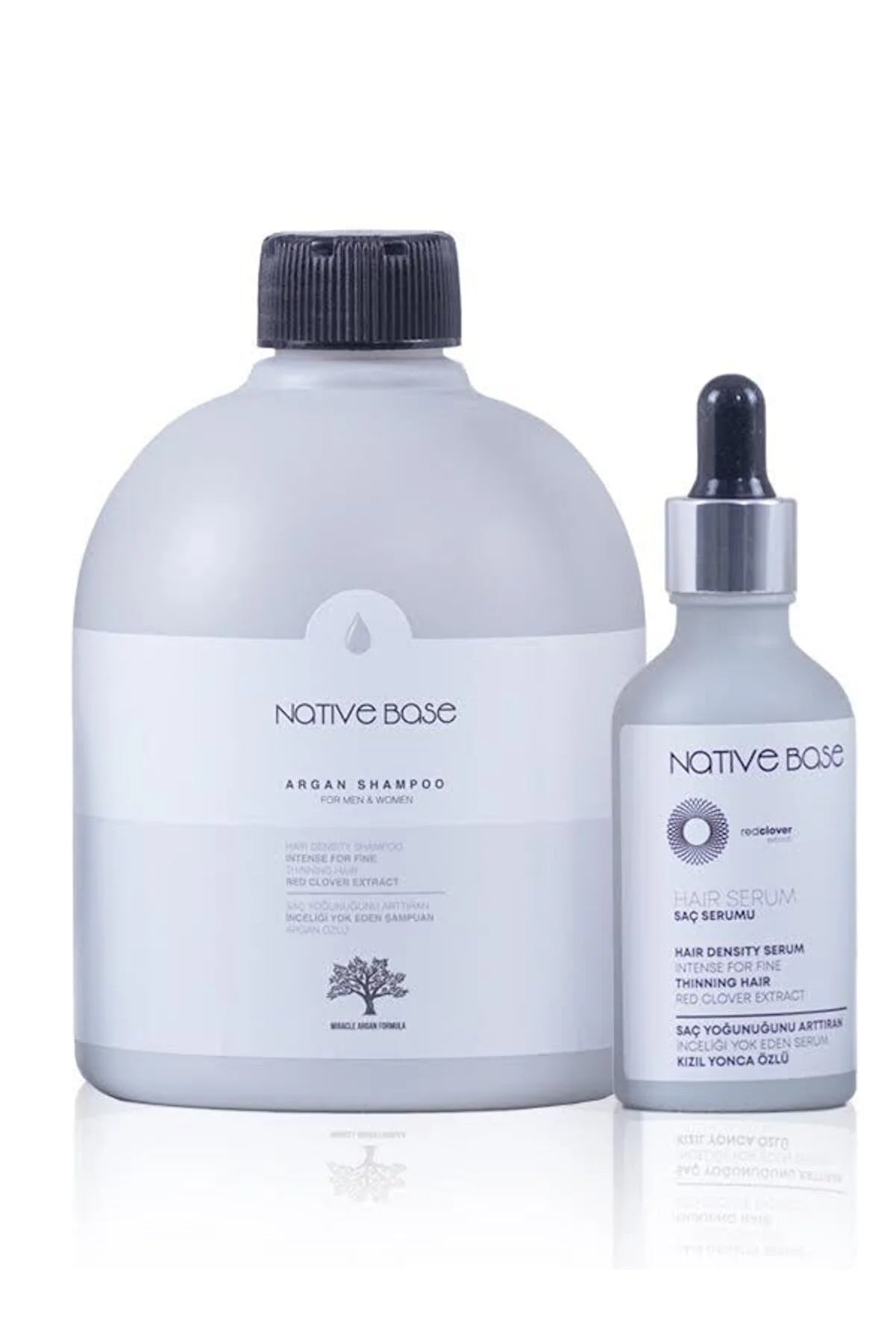 Nativebase Saç Yoğunlaştırıcı Şampuan+serum Ikili Set