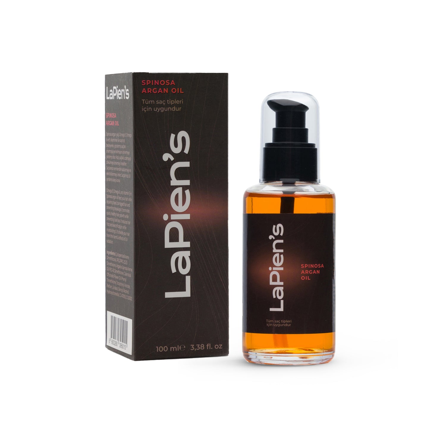 Lapien's Yıpranmış Saçlara Özel Yoğun Besleyici Spinosa Argan Oil Bakım Yağı 100ml