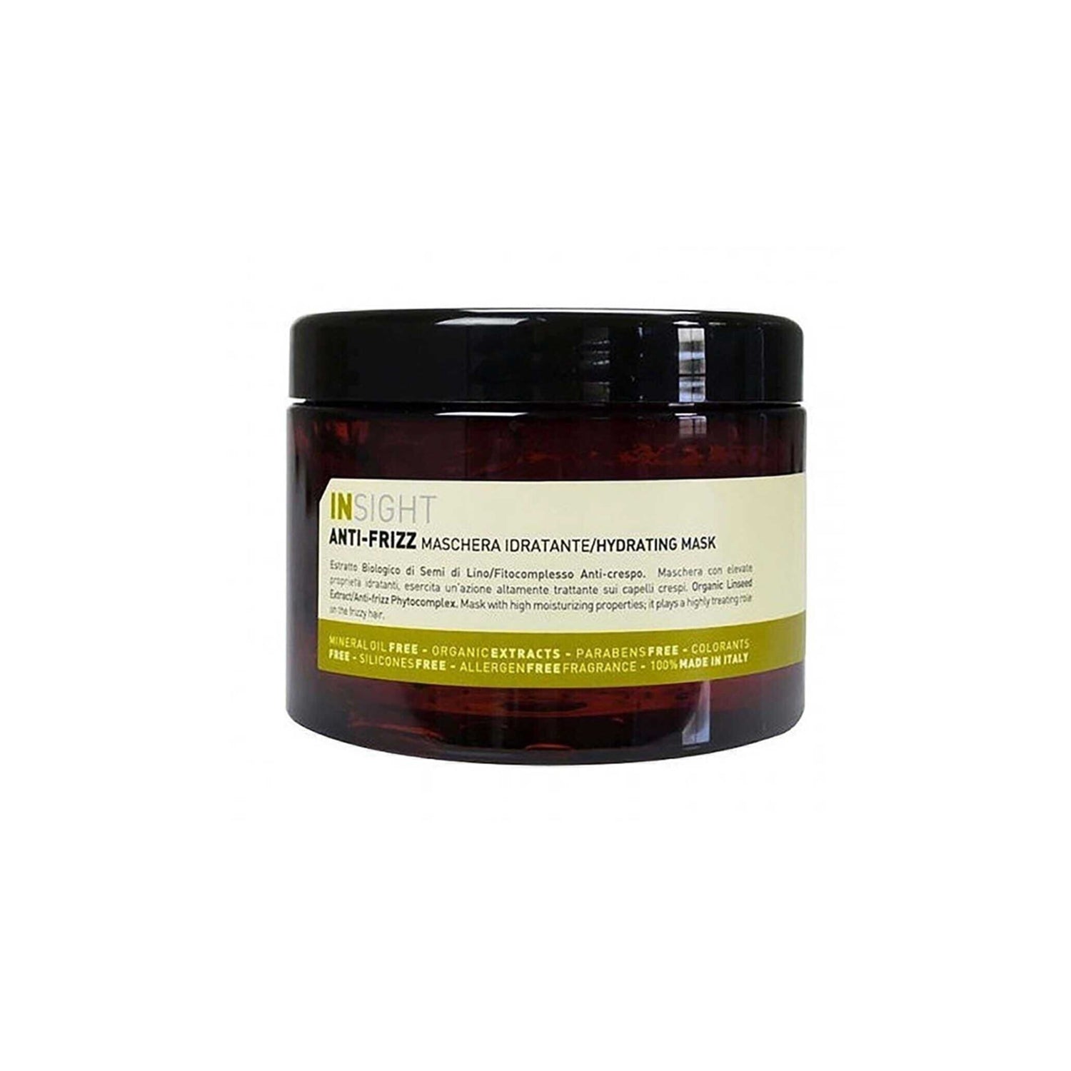 Insight Anti-Frizz Kabaran Saçlar Için Nemlendirici Maske 500ml